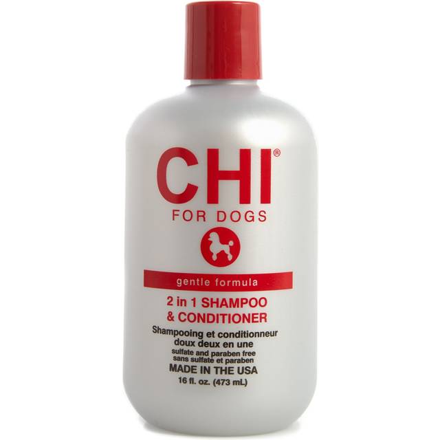 CHI for Dogs Gentle 2-in-1 Shampoo and Conditioner for Dogs  (16 Fl oz) Size