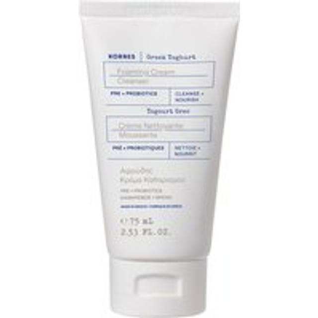 Korres Greek Yoghurt Foaming Cream Cleanser with Pre + Probiotics 75ml