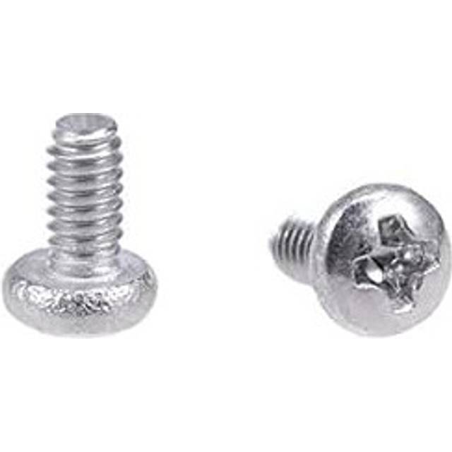 M2x4mm Machine Screws Pan Phillips Cross Head Screw 304 Stainless Steel Fasteners Bolts 60Pcs