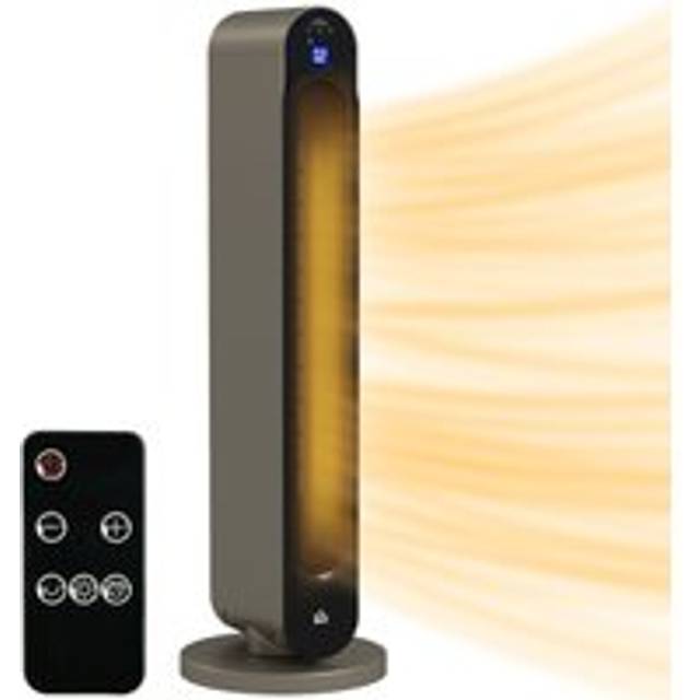 HOMCOM Silver Ceramic Heater 2200W