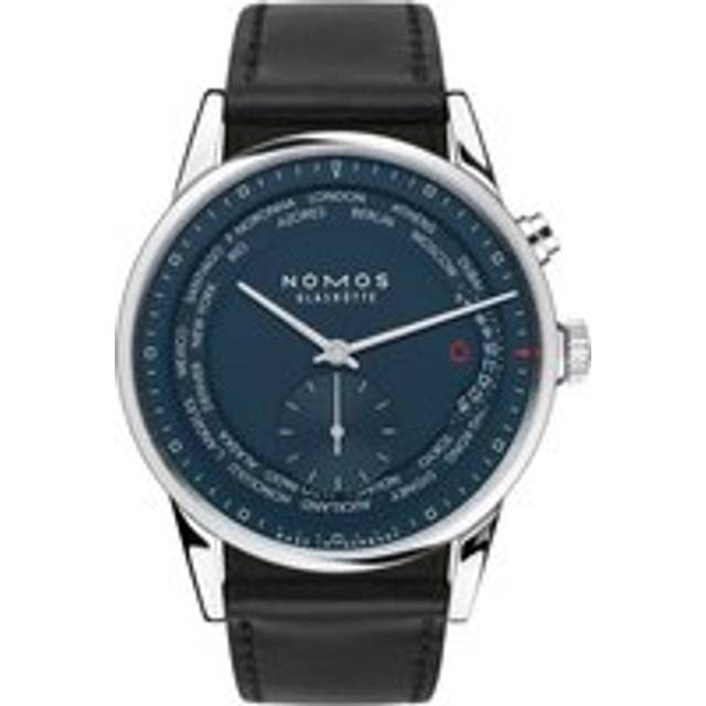 Nomos Glashutte True Blue Worldtimer Sapphire Crystal