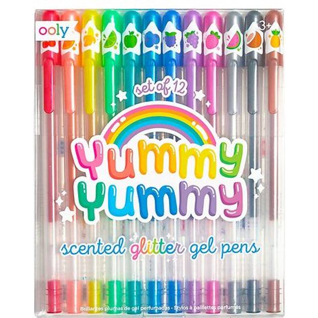 Ooly Yummy Yummy Scented Glitter Gel Pens - Set of 12