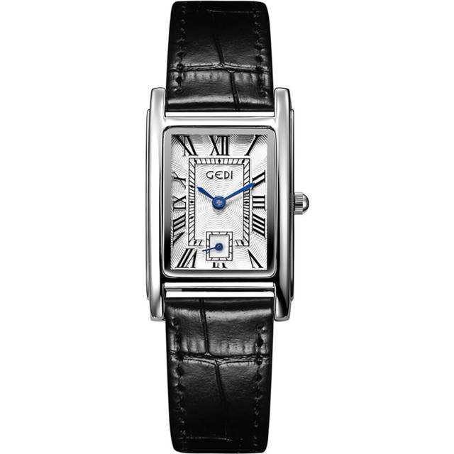 VEANXIN Women Quartz Watch Lady Stylish Square Casual Dress Watch with Leather Strap Analog Quartz Female Wrist Watch