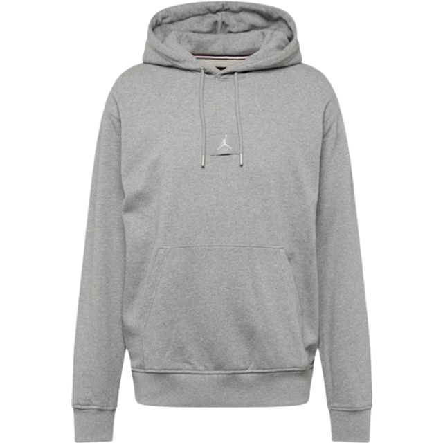 Sweatshirt Jordan Flight Fleece Men's Pullover Hoodie Carbon Heather S