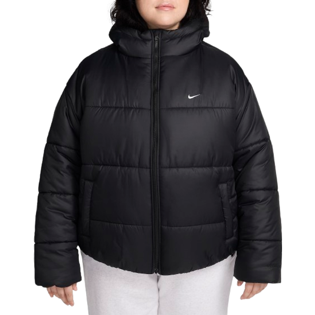 Nike Plus Size Sportswear Synthetic Jacket - Black - Womens - 3X (UK 30-32)
