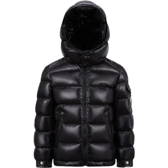 Moncler Enfant Boys Black New Maya Down Puffer Jacket - 4 year
