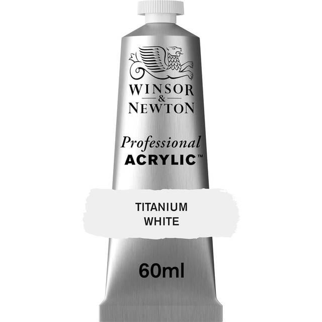 Winsor and Newton 60ml Professional Acrylic Paint - Titanium White - Winsor & Newton