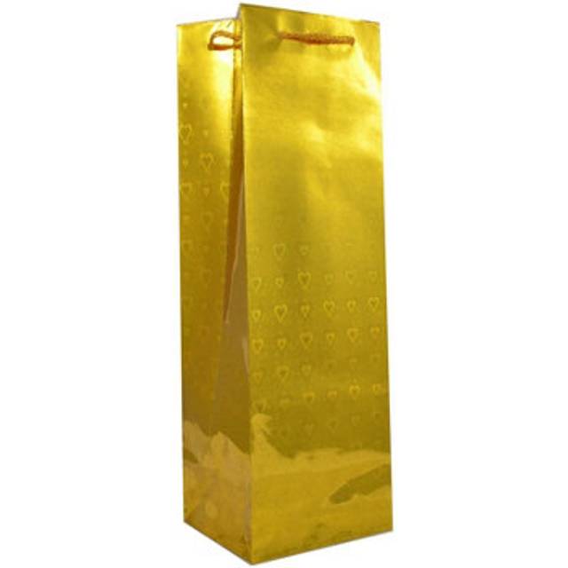 Assorted Holographic Wine Gifts Bags Christmas Wedding Party Table Presents 3pc