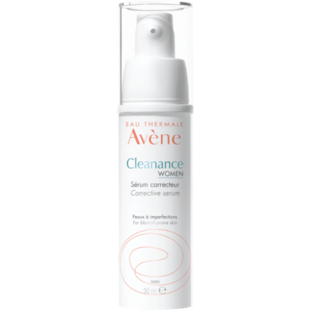 Avène Cleanance Women Corrective Serum Ansiktsserum för aknebenägen hud 30 ml