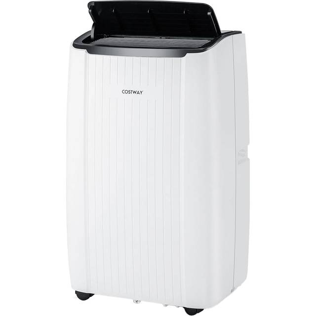 Costway White 12000 BTU 4 in 1 Smart Portable Air Conditioner - 89.5 x 47 x 39cm