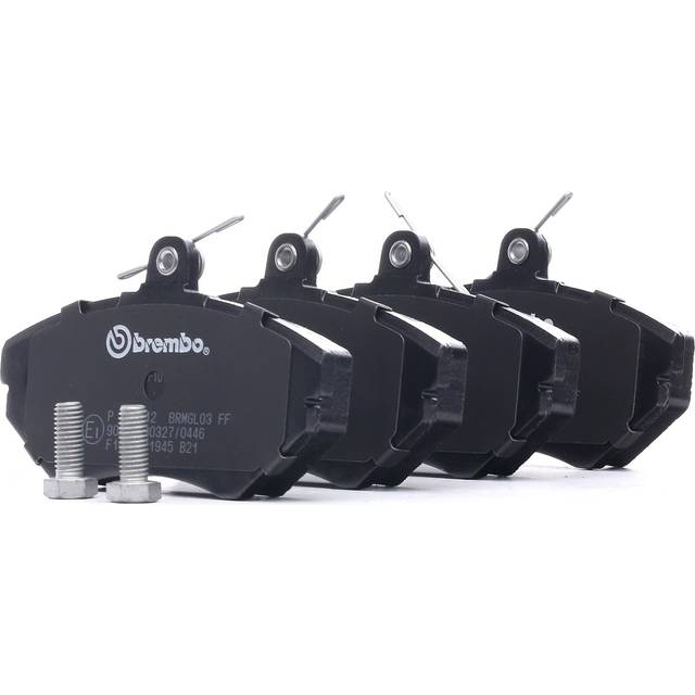 BREMBO P 85 042 Bromsbeläggsats PRIME LINE exkl. slitvarnarkontakt, Anti-skrik-plåt, med tillbehör