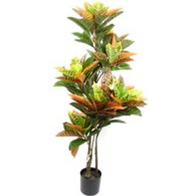 Leaf Design 140cm Artificial Codiaeum Tree with 179 Leaves