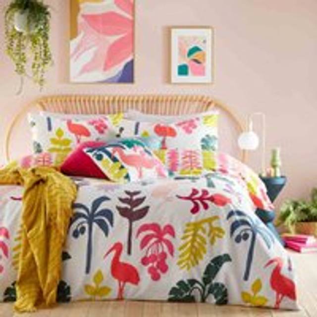 Marula Tropical Reversible Bedding Set Multi