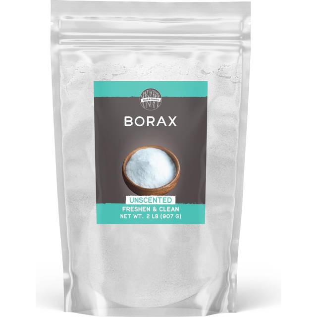 Birch & Meadow Borax  Bulk Size  Unscented  Laundry & Cleaning Additive (2 Pound)