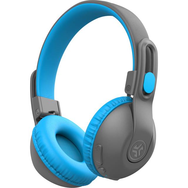 JLAB JBuddies Studio 2 Wireless Bluetooth Kids Headphones - Grey & Pink, Silver/Grey,Pink
