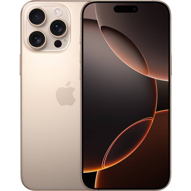 APPLE iPhone 16 Pro Max - 256 GB, Desert Titanium, Gold