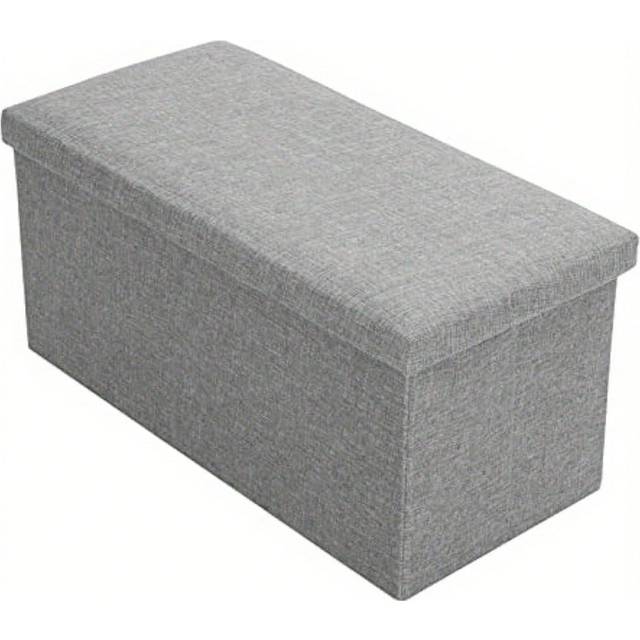 SHEIN Storage Bench 76x38x38cm Storage Box End Of Bed Storage Bench Storage Bench For Home Living Room
