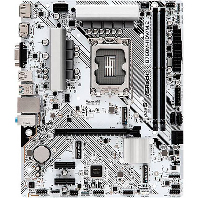 Asrock B760M-HDV/M.2 D4 Intel B760 LGA 1700 Micro ATX