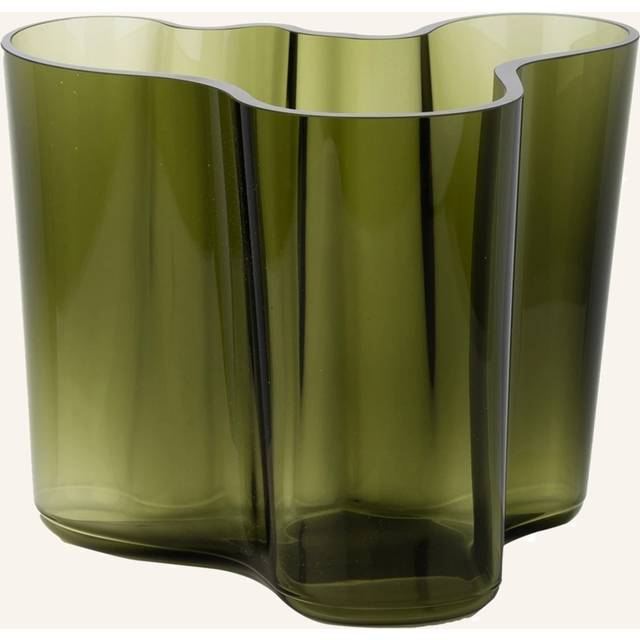 Iittala - Aalto Vas 16 Cm - Mossgrön