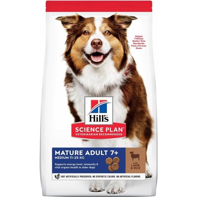 Hills SP Dog Mature Medium, Lamb & Rice - 2,5 kg