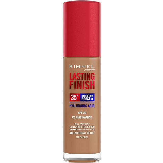 Rimmel Lasting Finish Full Coverage Foundation 400 Natural Beige