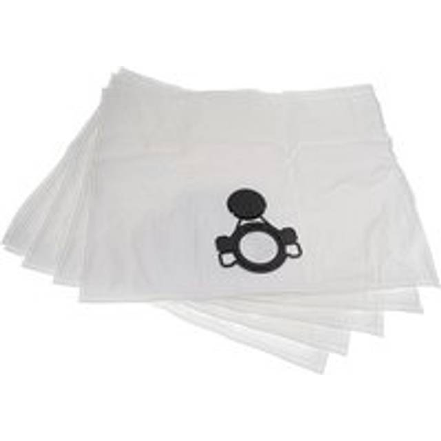 Vhbw - 5x Vacuum Cleaner Bag Replacement for Stihl 49015009007, 795711383657 for Vacuum Cleaner, Microfleece, 27 cm x 21.5 cm, White