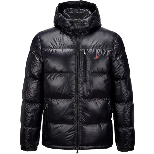 Polo Ralph Lauren The Gorham Glossed Down Jacket - Black Glossy