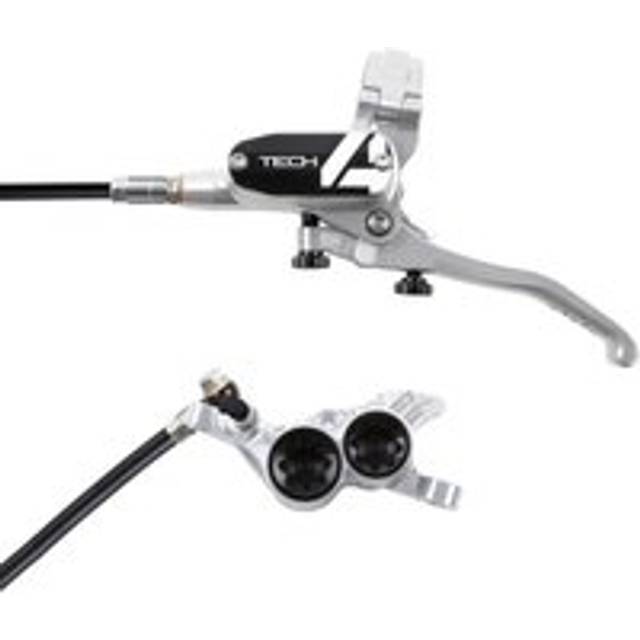 Hope Technology Tech 4 V4 Hydraulic Disc Brake - Silver / BlackFront Right HandStandard Black