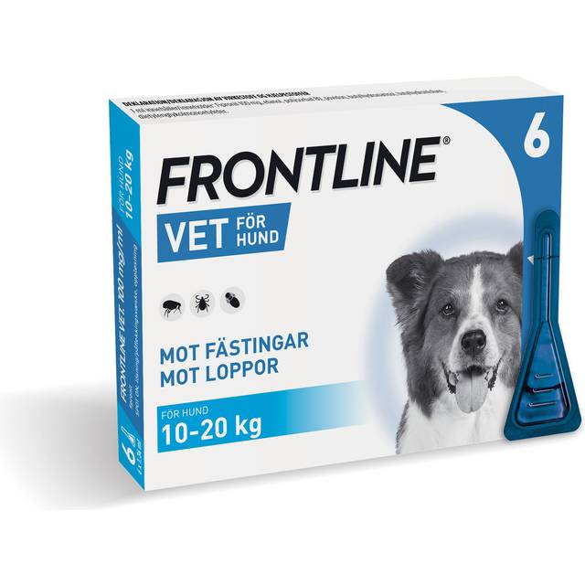 Frontline vet. Hund 10-20 kg spot-on lösning 100 mg/ml 6x1,34 ml
