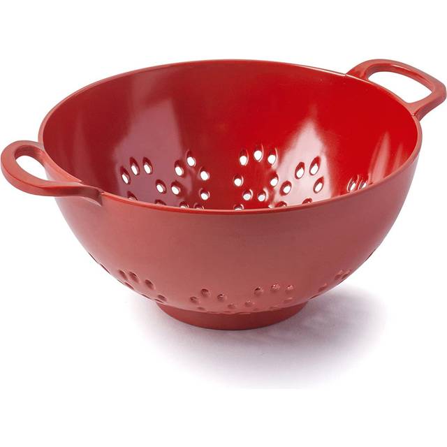 Premium Melamine Colander, Small 15cm - Red (7.5cm H X 15cm W)