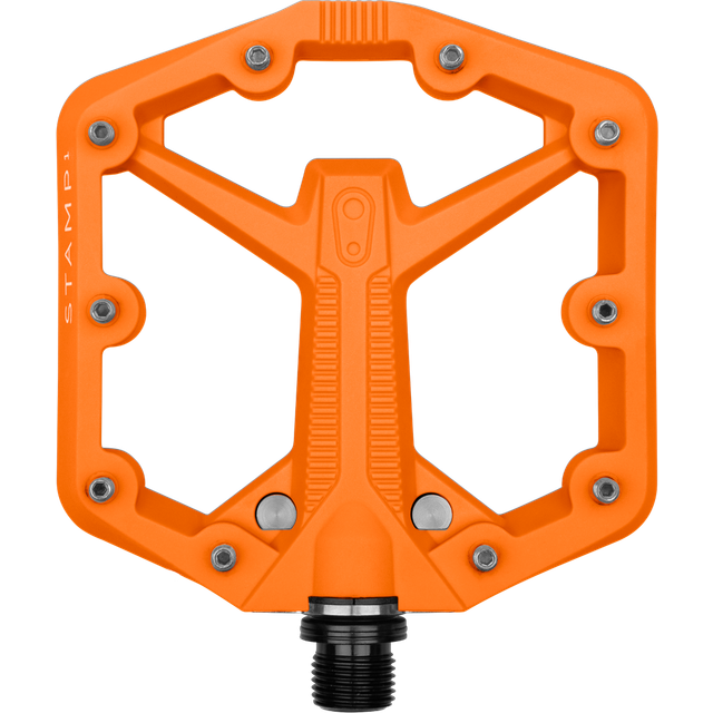 Crank Brothers Stamp 1 V2 Flat Pedals - Small - Orange