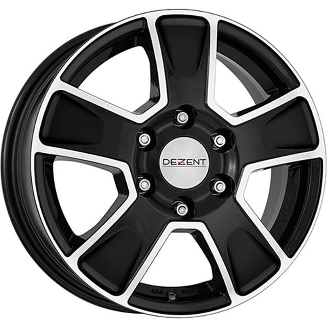Dezent Van Dark Black/polished 6,5X16 5/160 ET60 CB65,1