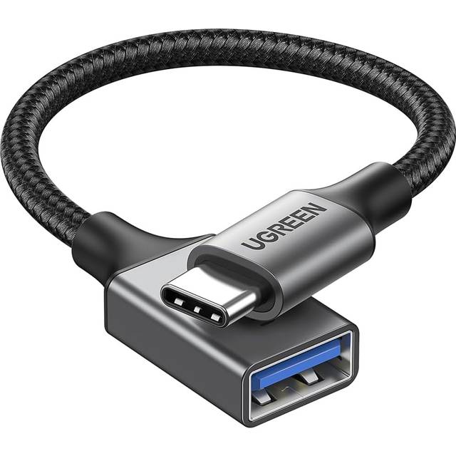 10Gbps USB C to USB Adaptor Aluminum USB C Adapter OTG Cable Type C Male to USB 3.2 Female Adapter, Compatible with iPhone 15 16 MacBook/iPad Air/Pro
