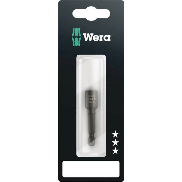 Wera 869/4M SB Magnetic Impact Nutsetter 6mm