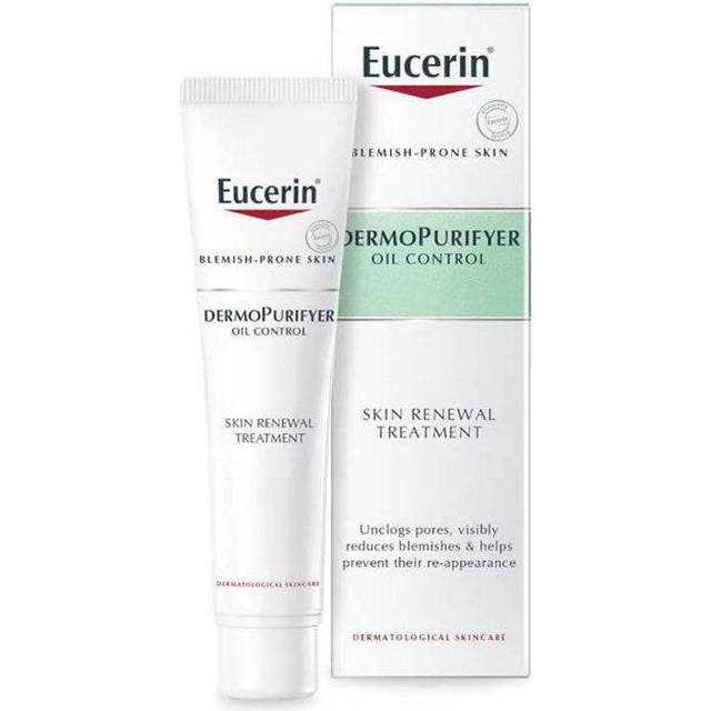 Eucerin Dermo Purifyer Skin Renewal Treatment 40ml - for Blemish-Prone Skin - Unclog Pores - Face the Future