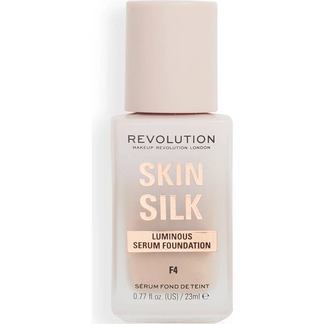 Makeup Revolution Silk Serum Foundation 23ml (Various Shades) F4