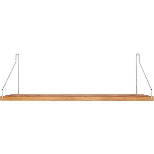 FRAMA - Oak Shelf - 40 cm - Hylla - Oak/Steel - D:200/L:400 mm