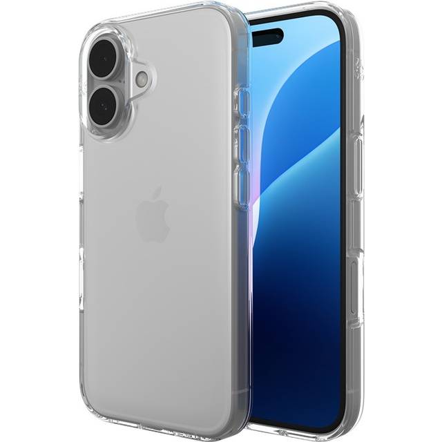 Zagg Crystal Palace Lite - Baksidesskydd för mobiltelefon - grafen - CrystalClear - för Apple iPhone 16