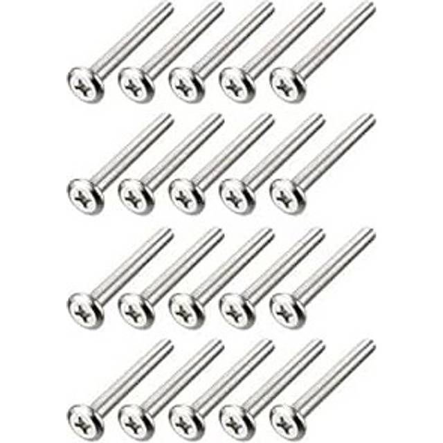 M6x50mm Phillips Head Screws Furniture Bolts Fastener Carbon Steel 20pcs