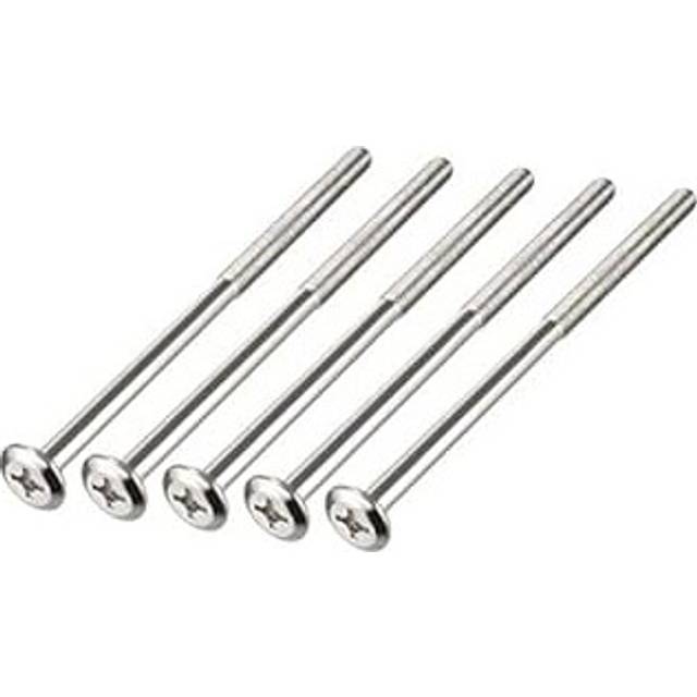 M6x120mm Phillips Head Screws Furniture Bolts 58mm Thread Length 5pcs