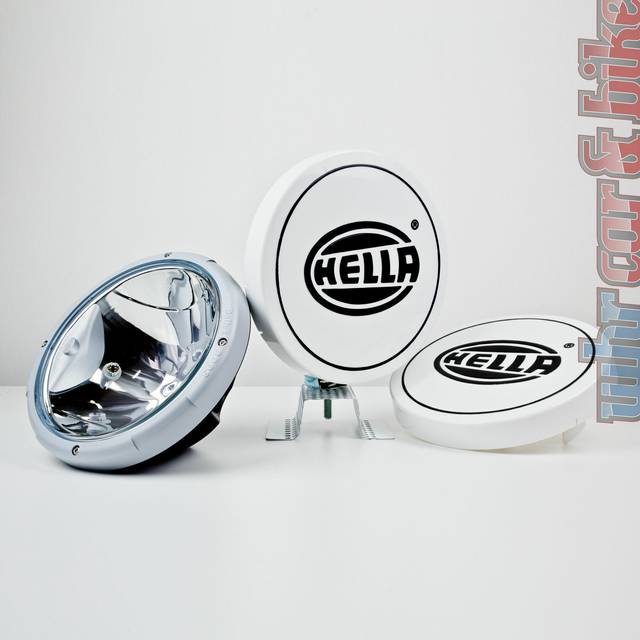 HELLA Halogen Fjärrstrålkastare - Rallye 3003 - 12V / 24V - rund - Referenstal: 37.5 - klarglas - glasklar - Vänster/Höger - 1F8 009 797-021