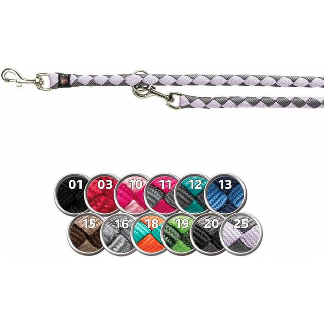 Trixie Cavo extension leash, black - Size S - M: 200 cm long, diameter 12 mm