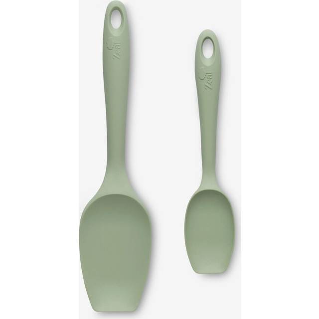 (Sage Green) Zeal Silicone Spatula Spoon Kitchen Utensil Set