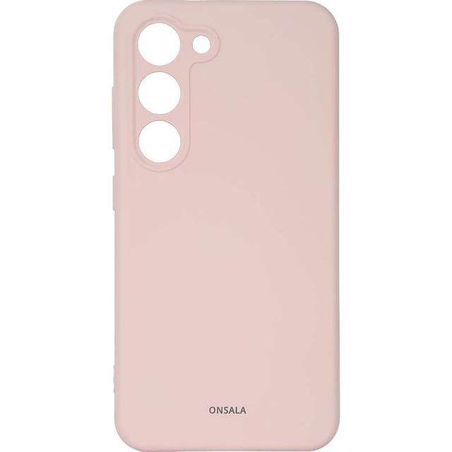 Onsala Mobilskal Silikon Chalk Pink - Samsung S23 5G