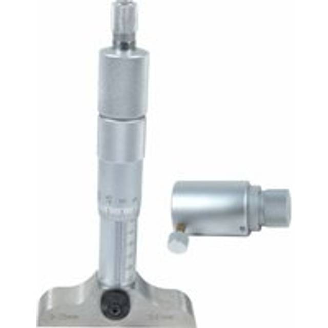 Oxford - 0-25mm Fixed Rod Depth Micrometer 63mm