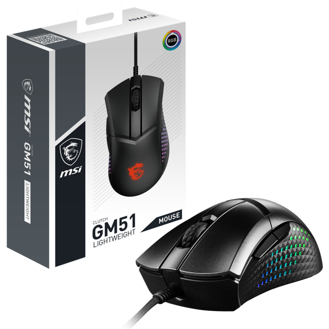 MSI CLUTCH GM51 LIGHTWEIGHT Gaming Mouse