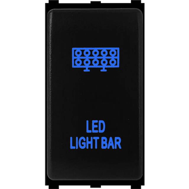(led light bar) 12V Blue Push Button car switch REAR SPOT LED LIGHTS BAR For Nissan Navara