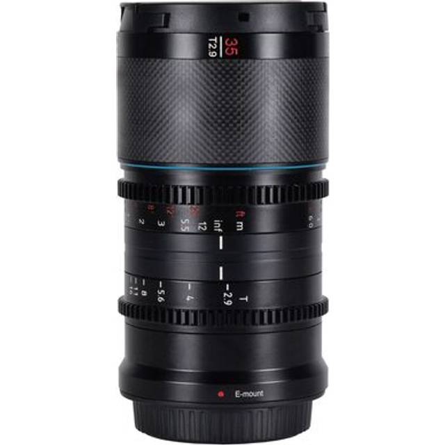 Sirui Saturn 35mm T2.9 1.6x Carbon full format anamorphic Lens Z-mount Blue Flare