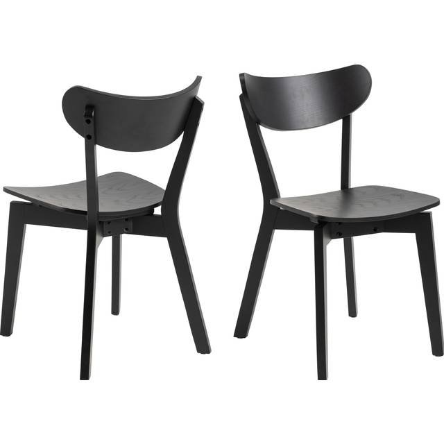 Roxby Dining Chairs in Black Set of 2, none
