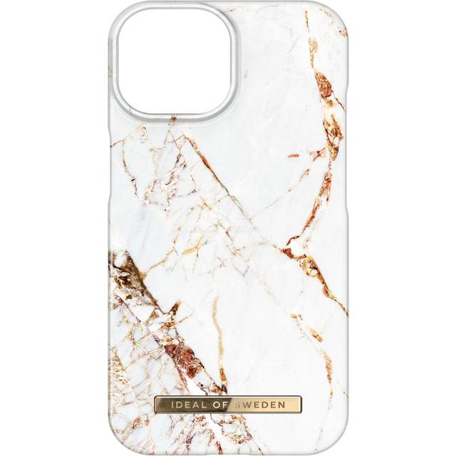 iDeal of Sweden MagSafe Marble Case (iPhone 15) - Carrara Gold - Flerfärgat/